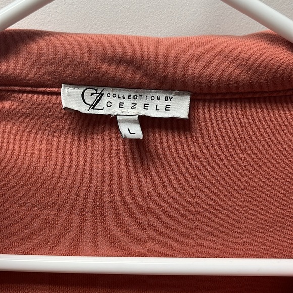 Coral Fleece Exposed Hem Oversized Shacket - Picture 3 of 9